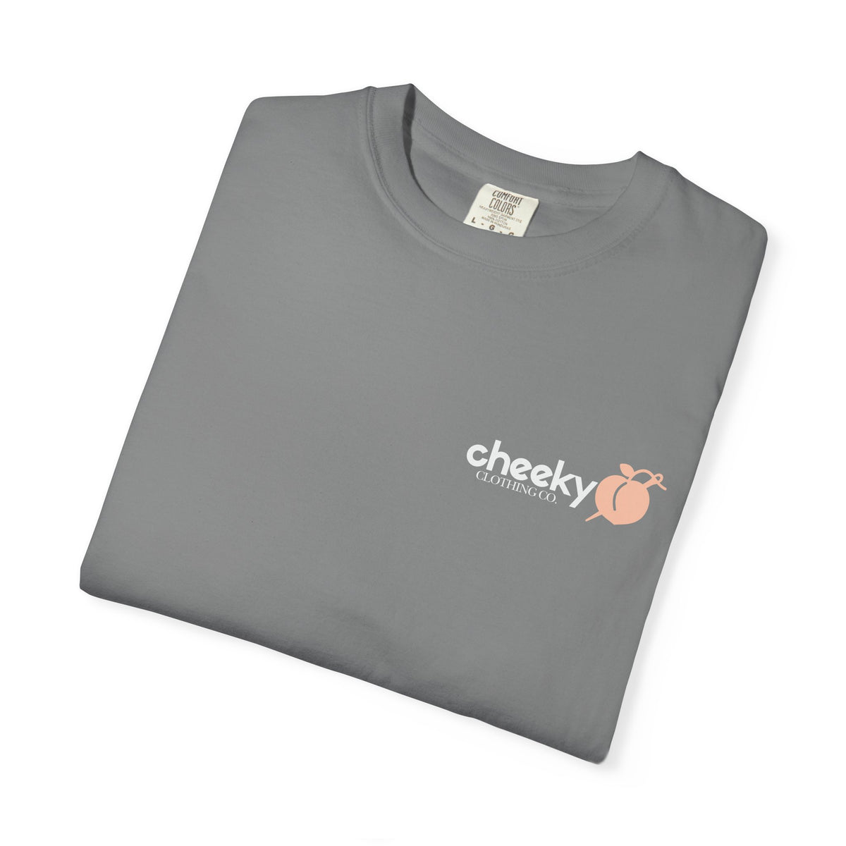 cheeky Logo Tee | Grey
