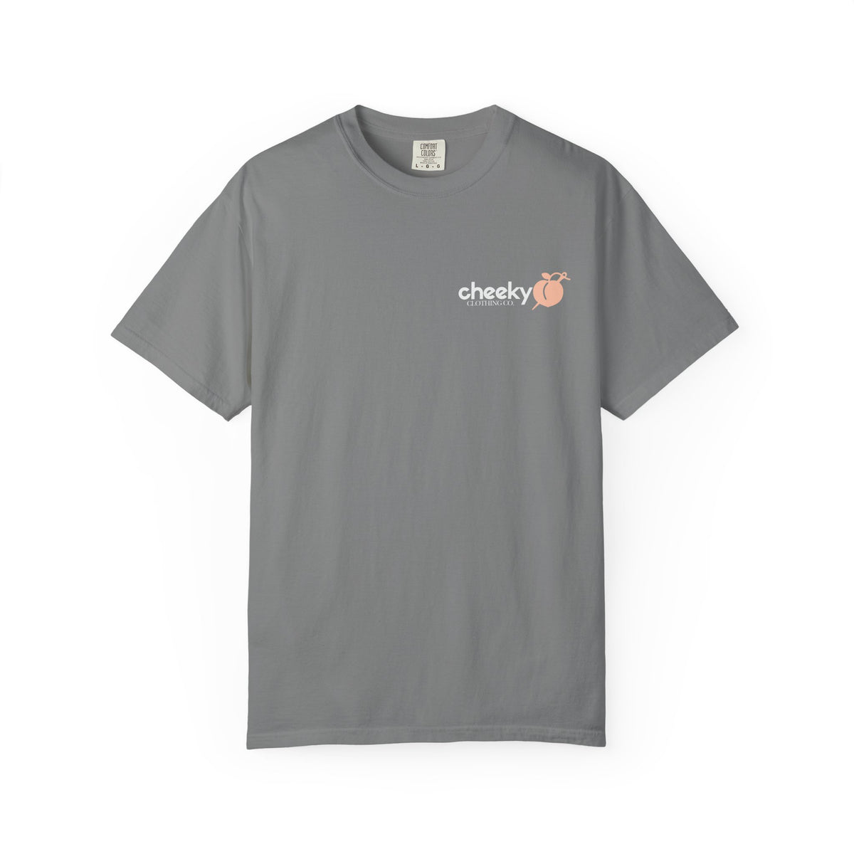 cheeky Logo Tee | Grey